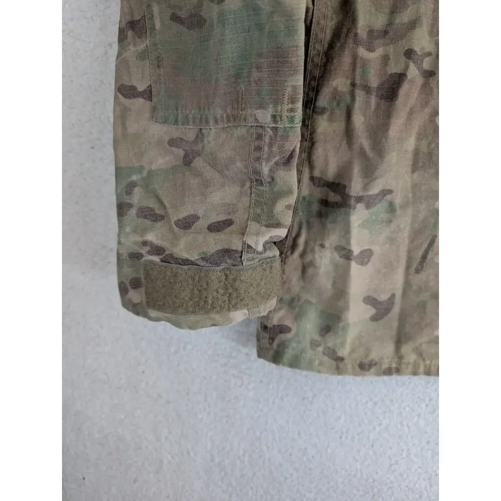 Army Combat Coat Mens Medium Flame Resistant FR US Military Full Zip